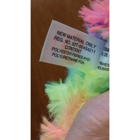 Ty Gear Collection Owen Plush Rainbow Owl Crossbody Bag - Picture 9 of 12